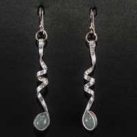 Orecchini con acquamarina