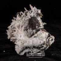 Quarzo con tetraedrite e pirite