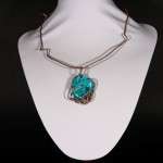 COLLANA CON MALACHITE