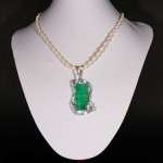 CORDONCINO CON CIONDOLO IN GIADA