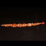 CIONDOLO CON AGATA BLU