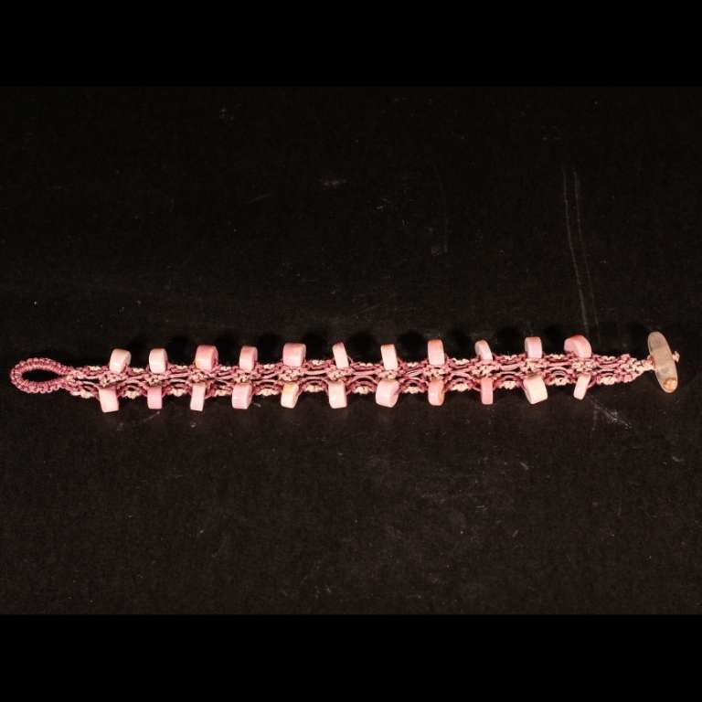 Bracciale con opale rosa