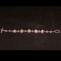 Bracciale con quarzo e fluorite