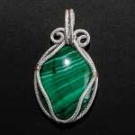 Ciondolo con quarzo ialino