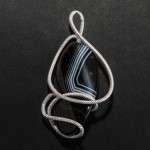 Ciondolo con onice striato