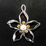 Ciondolo con agata verde