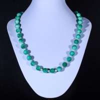 Collana con giada e perle