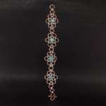 Bracciale con agata azzurra