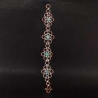 Bracciale con agata azzurra