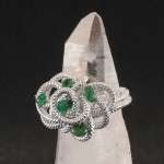 Anello con agata rossa