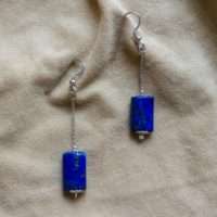 ORECCHINI CON LAPISLAZZULI