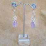 Orecchini con ametista