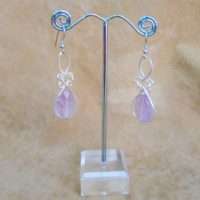 Orecchini con ametista
