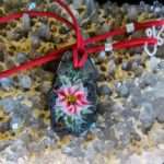 Ciondolo in pietra lavica