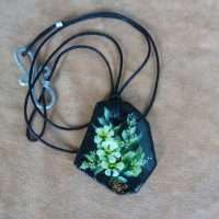 Ciondolo in pietra lavica