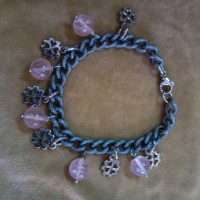 BRACCIALE CON QUARZO ROSA