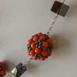 COLLANA CON CORALLO OCEANICO E EMATITE