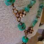 COLLANA CON CRISOPRASIO