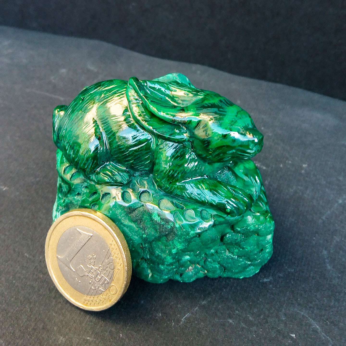 CONIGLIO in Malachite