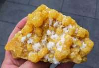 ZOLFO con ciuffi di celestina