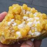 ZOLFO con ciuffi di celestina