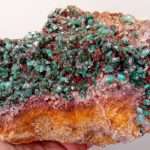 CALCITE CON QUARZO E LIMONITE