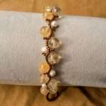 BRACCIALE CON QUARZO CITRINO