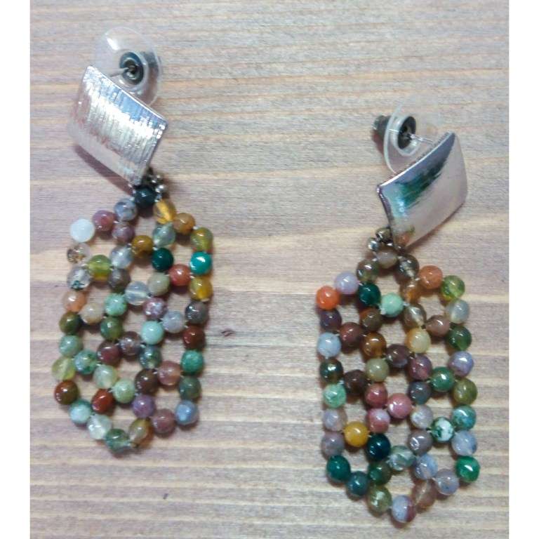 ORECCHINI CON DIASPRO