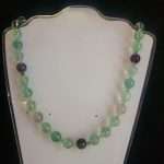 COLLANA CON FLUORITE