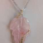 COLLANA CON QUARZO ROSA