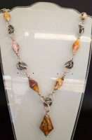 Collana con diaspro oceanico