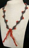 COLLANA CON CORALLO ROSSO