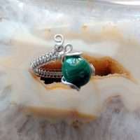 ANELLO CON MALACHITE