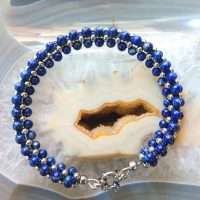 BRACCIALE CON LAPISLAZZULI