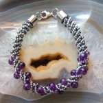 BRACCIALE CON AMETISTA