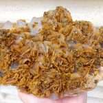 BARITE SU QUARZO E PIRITE